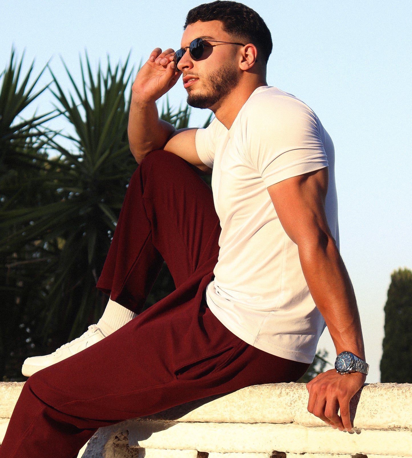 relax pants inner wolf