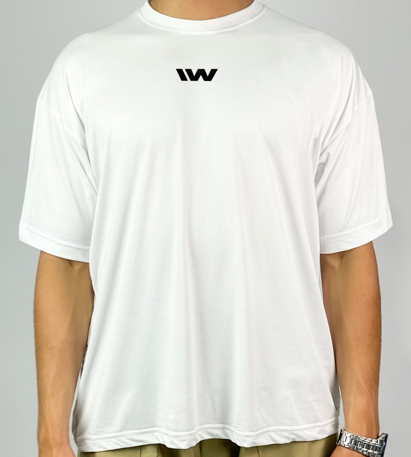 Premium oversized t-shirt Iron wolf