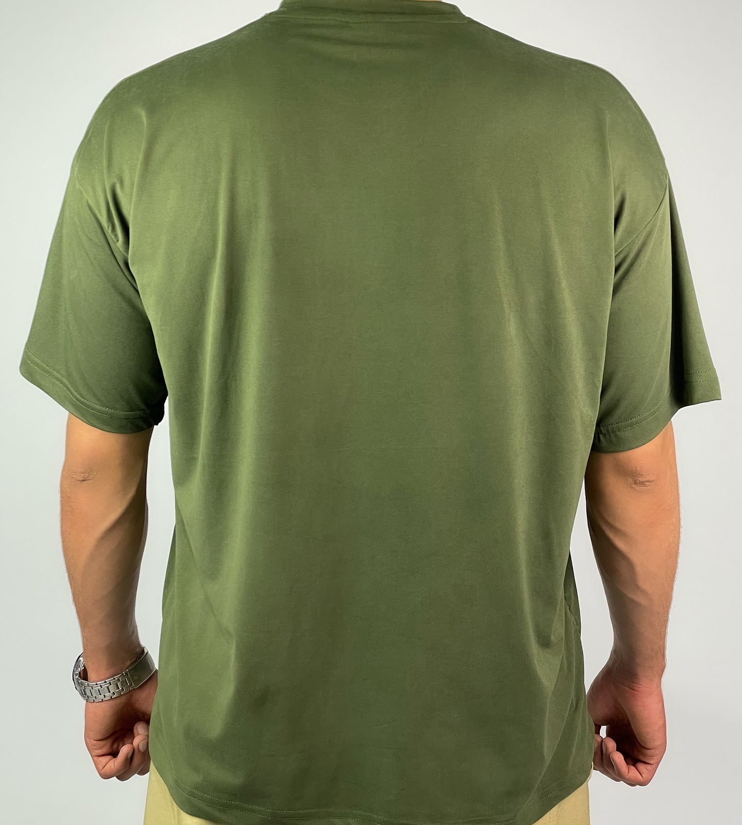 Premium oversized t-shirt Iron wolf